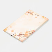 秋紅葉Itノートの投稿 ポストイット (アングル)