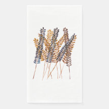 秋紙ゲストタオル