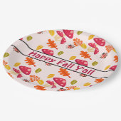 秋紙プレート ペーパープレート (アングル)