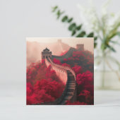 秋素晴らしの中国の壁 – 風光明媚な赤 (スタンド正面)