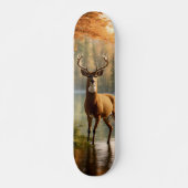 秋素晴らしの海で12ポイントのバック スケートボード (正面)