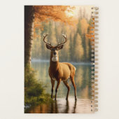 秋素晴らしの海で12ポイントのバック プランナー手帳 (裏面)