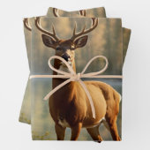 秋素晴らしの海で12ポイントのバック ラッピングペーパーシート (インサイチュ)