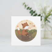 秋素晴らし:キツネ 招待状 (スタンド正面)