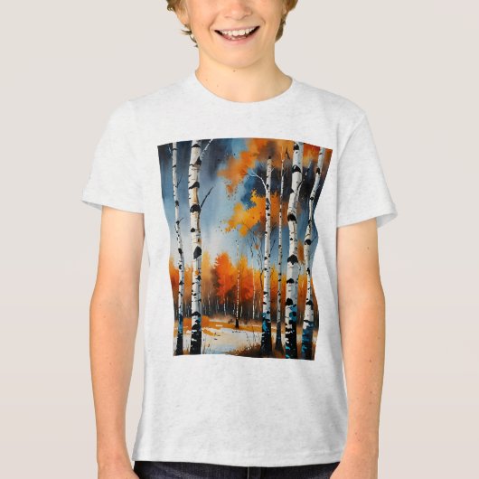 秋素晴らし トライブレンドＴシャツ (正面)
