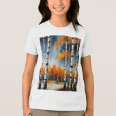 秋素晴らし トライブレンドＴシャツ (正面)
