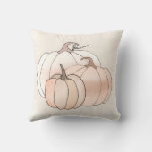 秋素朴のカボチャ クッション (裏面)