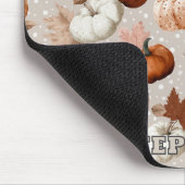 秋素朴のカボチャ&紅葉(2) マウスパッド (コーナー)