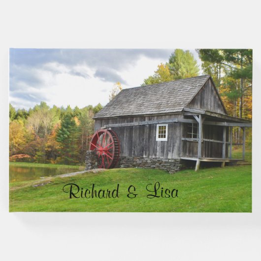 秋素朴のカントリーミル ゲストブック (正面)