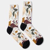 秋素朴のソックス離れと抽象芸術梨 ソックス (右)