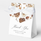 秋素朴のフローラ結婚に感謝 フェイバーボックス (正面サイド)