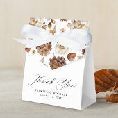 秋素朴のフローラ結婚に感謝 フェイバーボックス