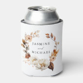 秋素朴のフローラ結婚 缶クーラー (缶正面)