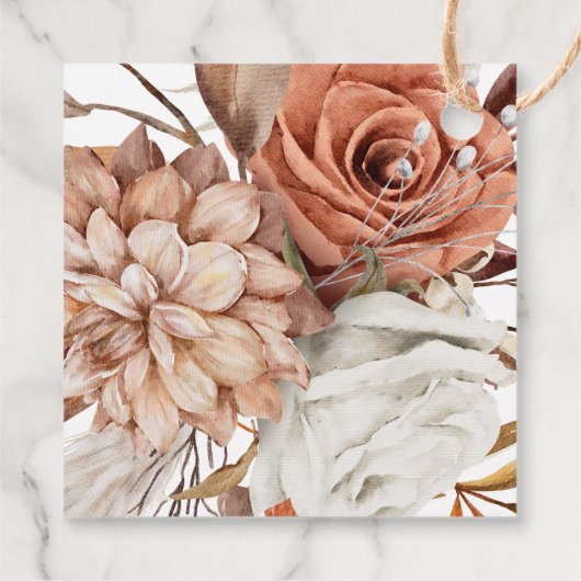 秋素朴のフローラFramed結婚'sつる's フェイバータグ (裏面)