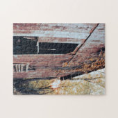 秋素朴の包まれた黄金色の小屋 ジグソーパズル (横)