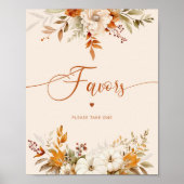 秋素朴の好意は一つブライダル ポスター (正面)