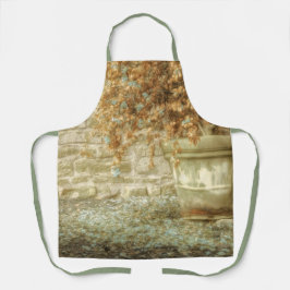 秋素朴の庭 エプロン
