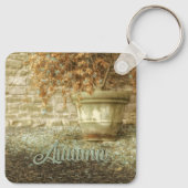 秋素朴の庭 キーホルダー (裏面)