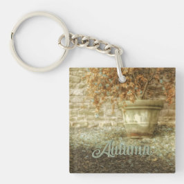 秋素朴の庭 キーホルダー