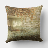 秋素朴の庭 クッション (裏面)