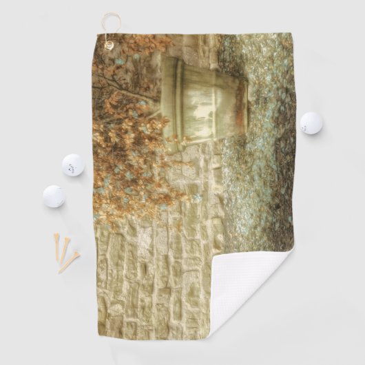 秋素朴の庭 ゴルフタオル (インサイチュ)