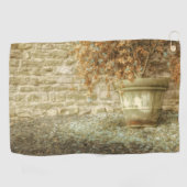 秋素朴の庭 ゴルフタオル (横)