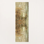 秋素朴の庭 ヨガマット (裏面)