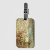 秋素朴の庭 ラゲッジタグ (正面縦)