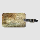 秋素朴の庭 ラゲッジタグ (正面横)