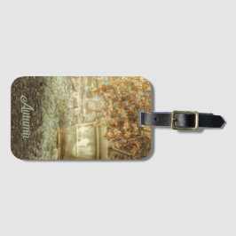 秋素朴の庭 ラゲッジタグ