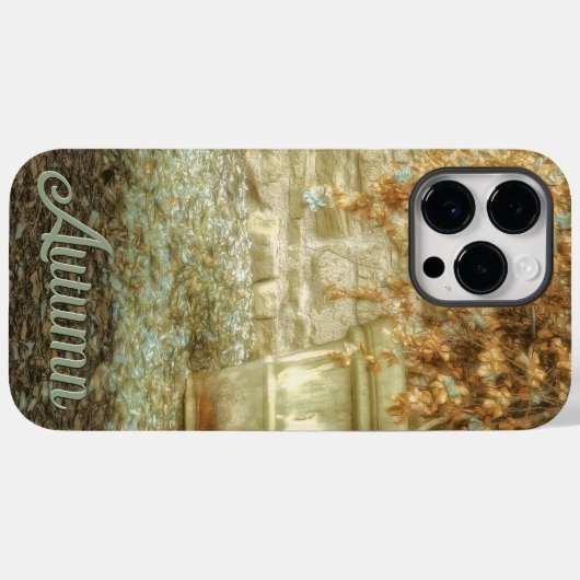 秋素朴の庭 Case-Mate iPhoneケース (裏面 (横))