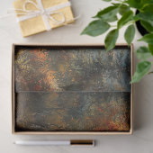 秋素朴の教会の水の色の絵を描デコペ 薄葉紙 (ギフト)