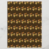 秋素朴の紅葉結婚ズ メニュー (裏面)