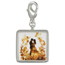 秋素朴の結婚チャームブレスレット チャーム