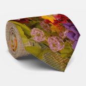 秋素朴の花結婚のネクタイ ネクタイ (ロール)