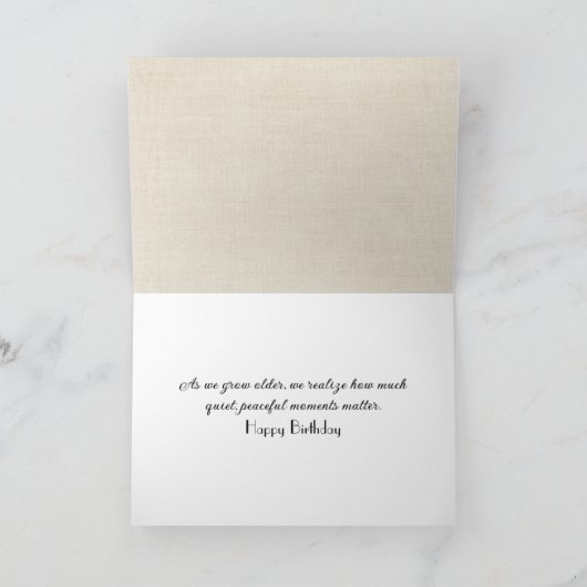 秋素朴の誕生日 カード (内部)