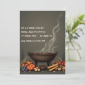 秋素朴のBBQ秋収集 招待状 (スタンド正面)