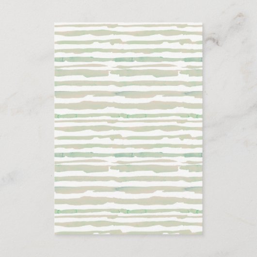 秋素朴カボチャのリーフィフローラウェディングレセプション エンクロージャーカード (裏面)