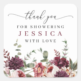 秋素朴カントリーBohoお願い スクエアシール