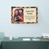 秋素朴コテージコーレプライドカスタムフォト 横断幕 (トレードショー)