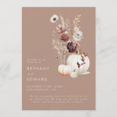 秋素朴トゥーペフローラパンプキン結婚ズ プログラム (正面)