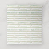 秋素朴パンプキンリーフィーフローラホイール結婚ズ プレイスカード (内部開封)