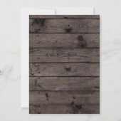 秋素朴パンプキン金ゴールドウェディングシャワー招待状 招待状 (裏面)