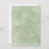 秋素朴ピケットフェンス引っ越し祝いパーティー招待状 招待状 (裏面)