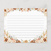 秋素朴フラワーズボホブライダルシャワー (裏面)