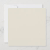 秋素朴フローラエレガントウェディング 招待状 (裏面)