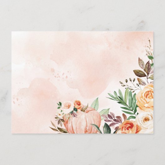 秋素朴フローラ森林動物図書用ベビー エンクロージャーカード (裏面)