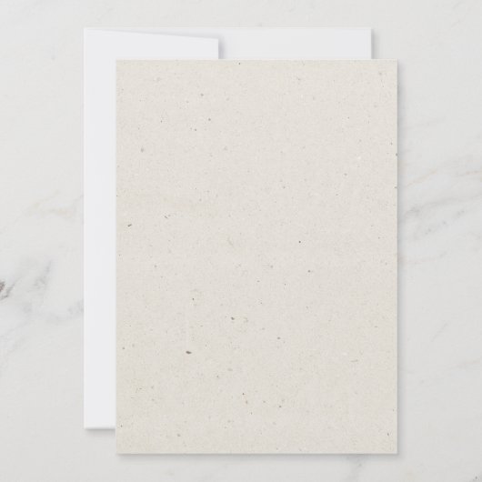 秋素朴フローラ秋の日付カードの保存 セーブザデート (裏面)