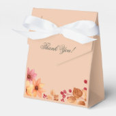 秋素朴フローラ秋ブライダルシャワー フェイバーボックス (正面サイド)