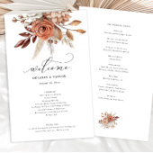 秋素朴フローラ結婚紙計画 チラシ